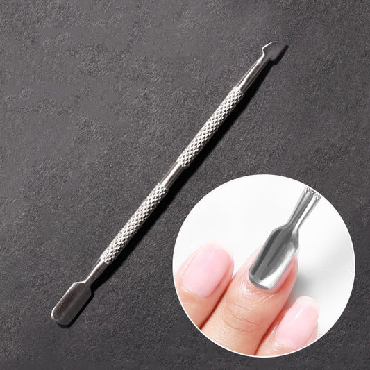 High Grade Stainless Large Steel Cuticle Pusher