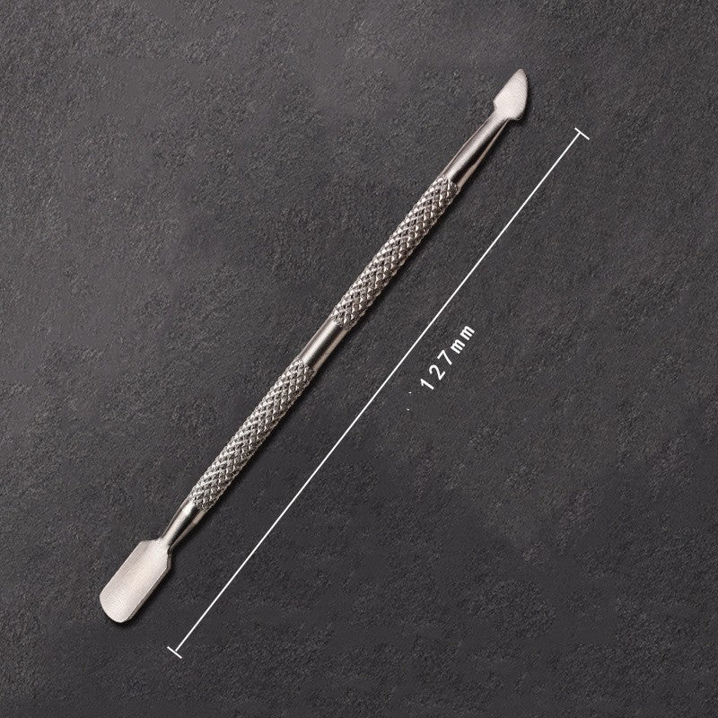 High Grade Stainless Large Steel Cuticle Pusher